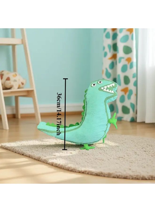 Mr Dinosaur Plush Pillow Stuffed Toy Holiday Christmas Gift - Image 2